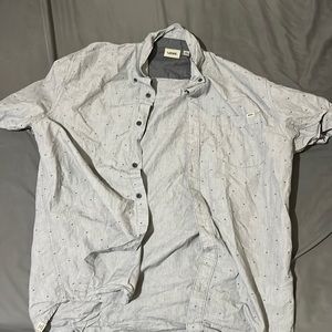 Vans large button shirt